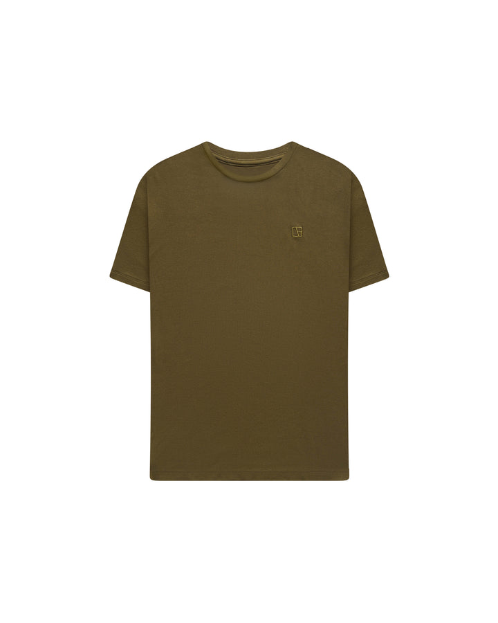 ETN Premium Split Hem Tee – Green/Green