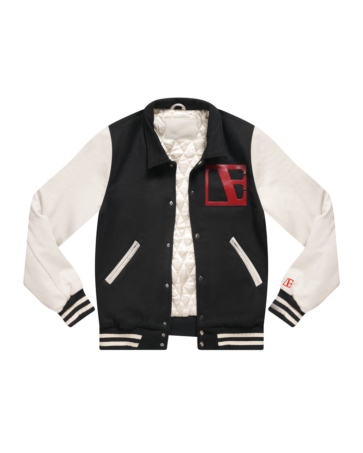 Black-Red Label Letterman
