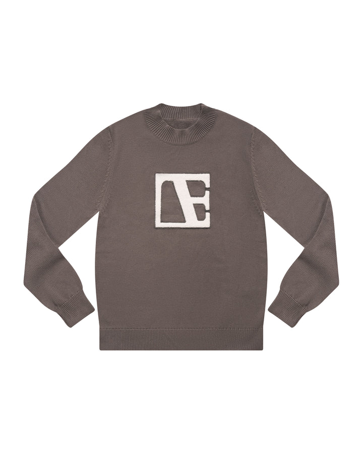 Gray-Executive Label Sweater