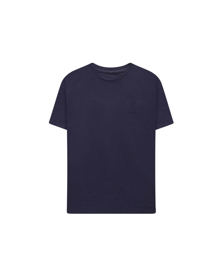 ETN Premium Split Hem Tee – Navy/Navy