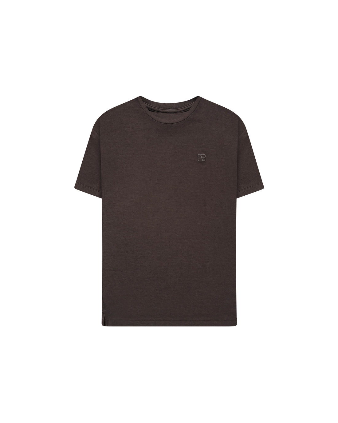 ETN Premium Split Hem Tee – Gray/Gray