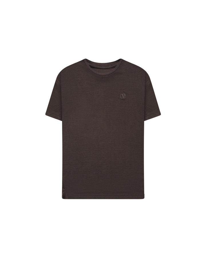 ETN Premium Split Hem Tee – Gray/Gray