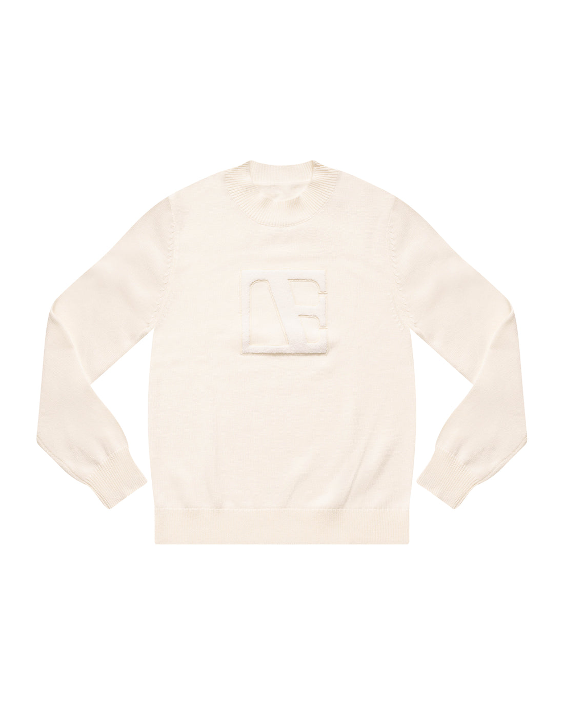 Cream-Executive Label Sweater