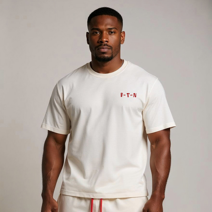ETN Cream Acid Wash Summer Set